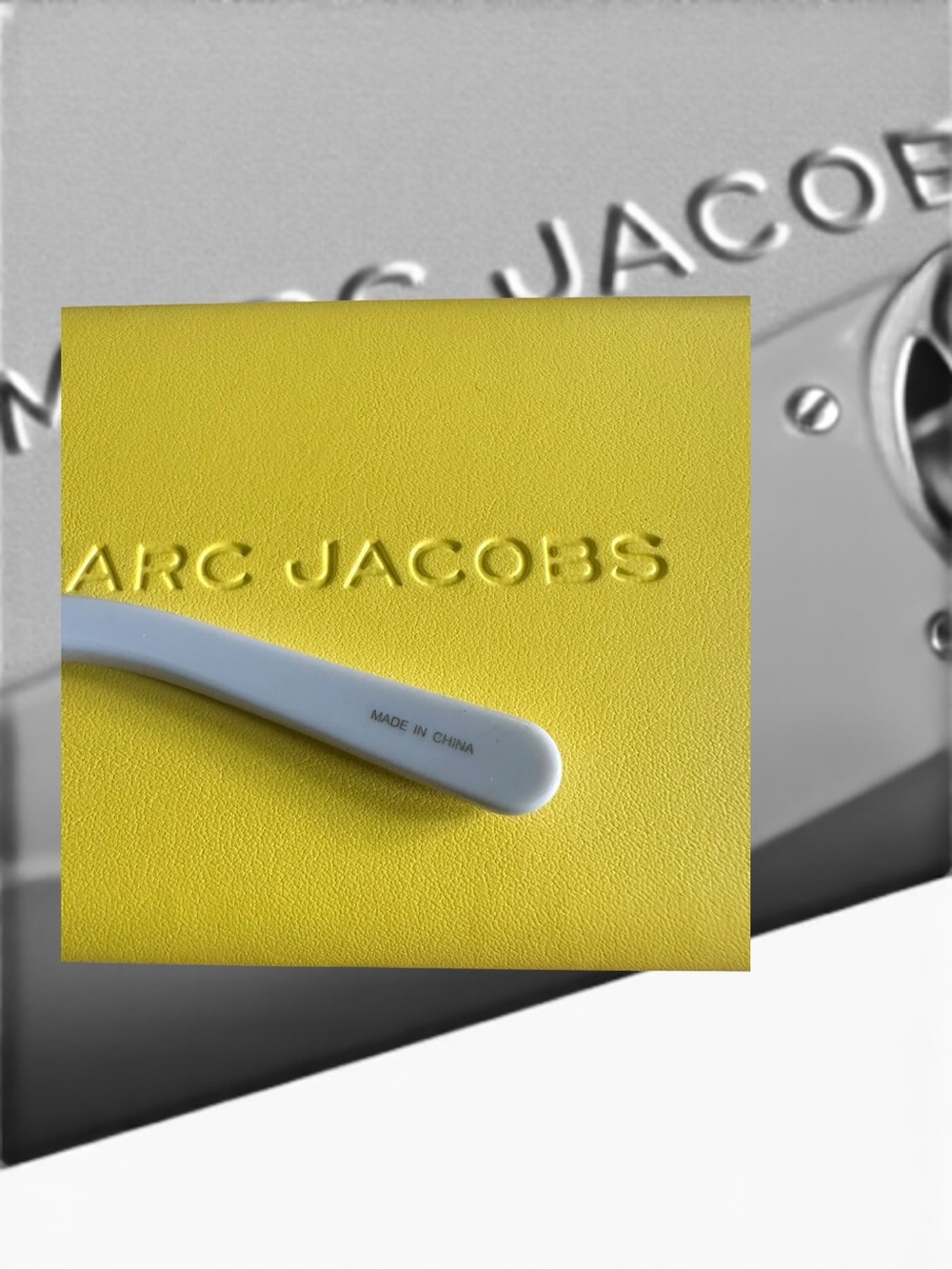 Marc Jacobs MARC 687/S White Geometric Sunglasses w/ Case SZJ/9O - Picture 6 of 9